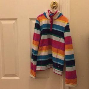 Cute old navy rainbow quarter zipper